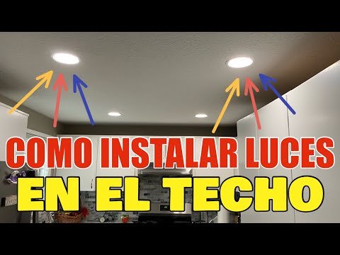 Instala un sistema de iluminación empotrado en el techo de la cocina: Una iluminación uniforme y elegante