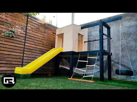 Construye una caseta de juegos para niños en el jardín: Un espacio divertido y seguro para tus pequeños