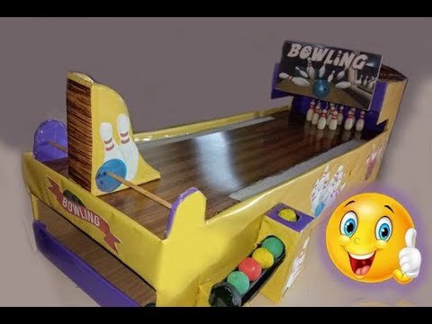 Proyecto de bricolaje con cartón: Cómo hacer un juego de bolos para niños paso a paso