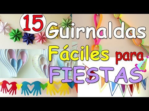 Manualidades de bricolaje para fiestas de bienvenida: Haz bonitas guirnaldas de papel