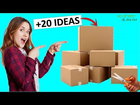 Organización creativa: Construye un organizador de escritorio con cajas de cartón decoradas en colores vivos