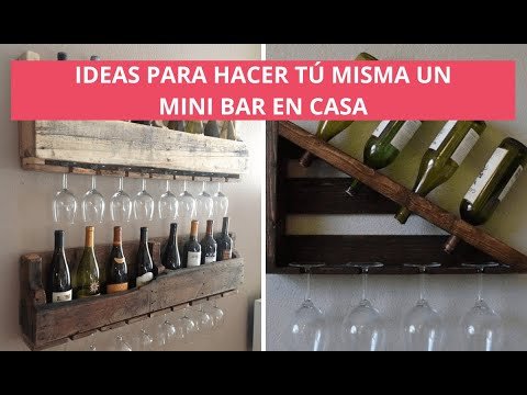 Crea tu propio estante de vinos para exhibir tu colección de manera elegante