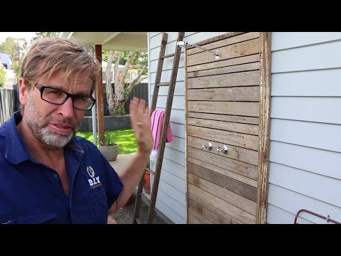 Instala una ducha al aire libre en tu jardín: Refréscate y disfruta de la naturaleza en los días calurosos