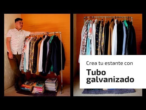 Bricolaje práctico: Construye una estantería modular con tubos de metal y conectores