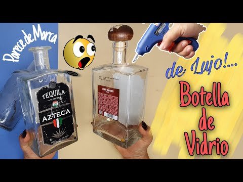 Reciclaje artístico para niños: Crea lámparas de botellas de vidrio decoradas con motivos marinos