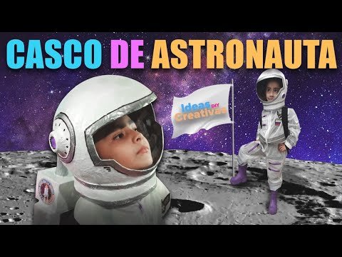 Aventura en el espacio: Construye tu propio casco espacial con materiales reciclados