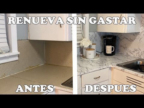 Renueva tus gabinetes de cocina con papel adhesivo decorativo: Un cambio de imagen sin gastar mucho dinero