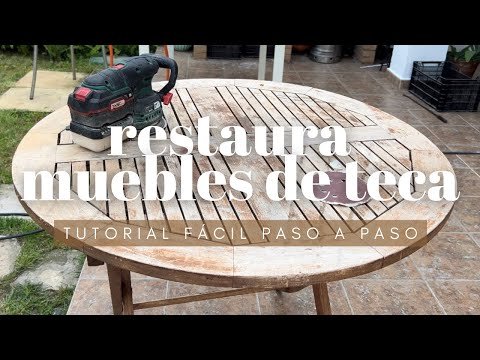 Renovación de muebles de jardín: Cómo revitalizar tus muebles exteriores para la temporada