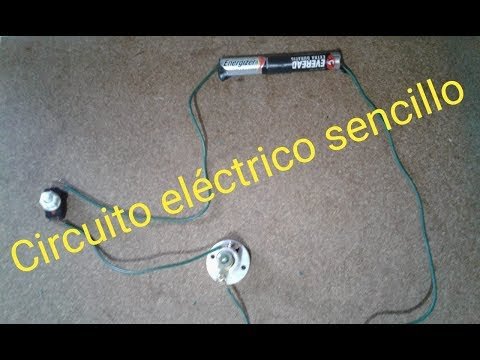 Cómo hacer un circuito eléctrico paso a paso