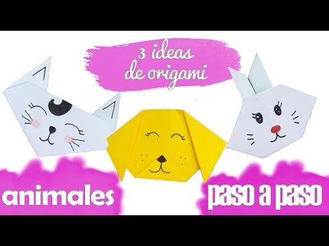 Origami para niños: Crea divertidos animales de papel con estas sencillas instrucciones