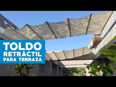 Cómo construir un toldo retráctil para eventos al aire libre en tu jardín