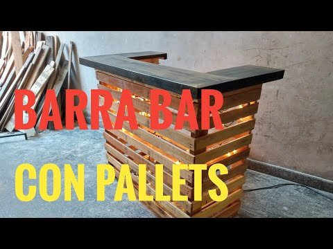 Proyecto DIY: Construye una barra de bebidas con paletas recicladas para eventos al aire libre