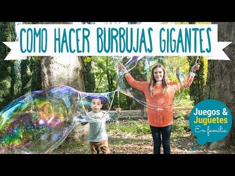 Magia en tus manos: Experimentos de ciencia divertidos para crear burbujas gigantes