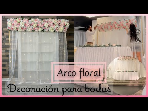 Ideas de bricolaje para fiestas de temática floral: Crea tu propio arco de flores