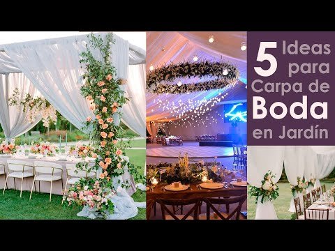 Cómo hacer un arco floral colgante para decorar ceremonias de bodas al aire libre