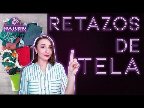 Recicla tus prendas y crea una obra de arte: Haz un tapiz con retales de tela en colores suaves y formas abstractas