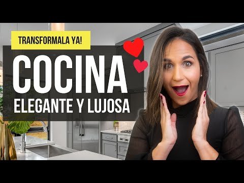 Renueva tu cocina con gabinetes de madera maciza y encimeras de cuarzo: Un ambiente elegante y funcional