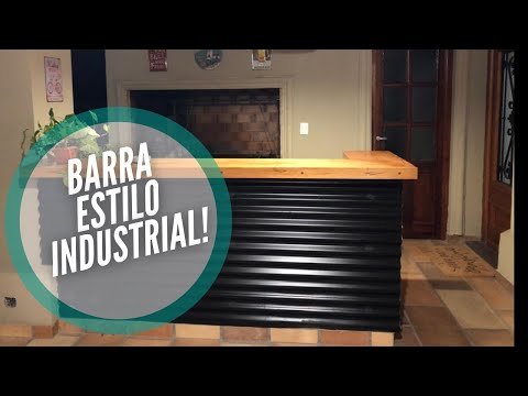 Cómo construir una barra de bebidas con paletas recicladas para fiestas con estilo industrial