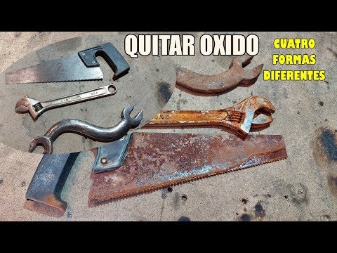 Cómo quitar óxido del metal: Guía práctica y efectiva