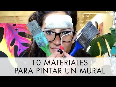 ¡A pintar en grande! Crea un mural gigante en tu habitación con tizas de colores y mucha imaginación