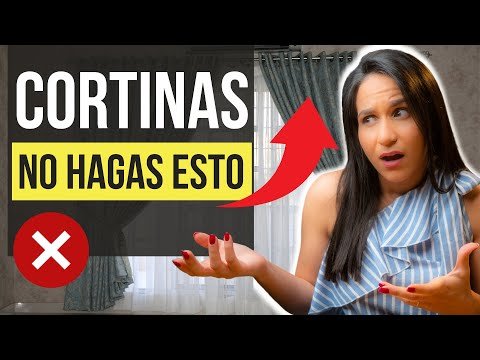 Renueva tus cortinas con pintura de tela y estampados geométricos: Agrega estilo y personalidad a tus ventanas