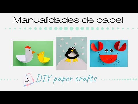 Bricolaje con papel: Proyectos creativos para niños