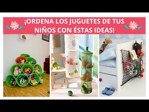 Organización en el hogar: Cómo hacer un organizador de juguetes con materiales reciclados