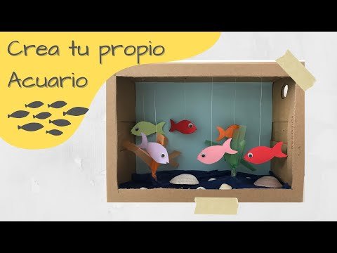 Aventuras submarinas: Haz tu propio acuario con materiales reciclados